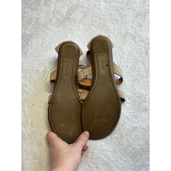 Report Women’s Lanston Gladiator Boho Zip Back Strappy Sandals size 7 - Picture 5 of 6